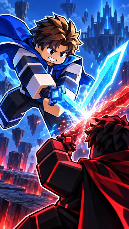 Blade Clash, example Roblox game art