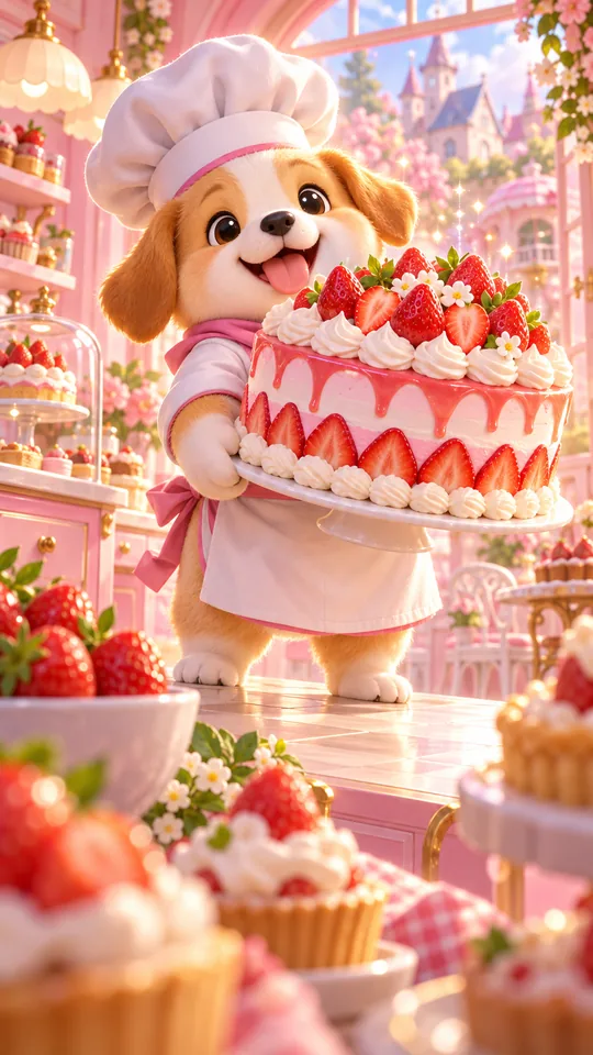 Pet Bakery, example App Store game art